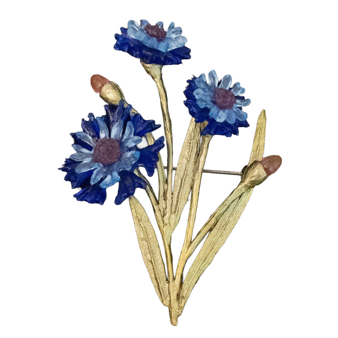 Michael Michaud Brooch – Cornflower
