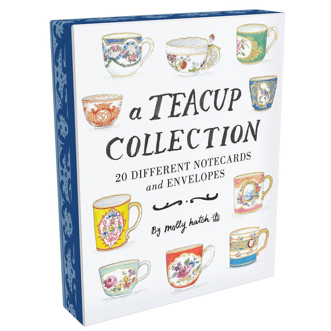 A Teacup Collection Notes: 20 Different Notecards and Envelopes