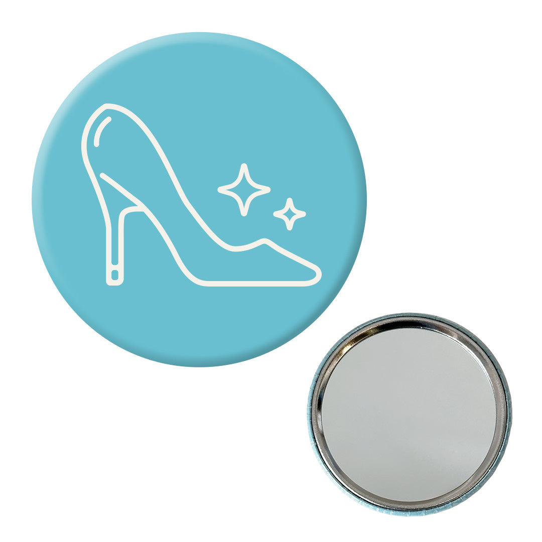 Into the Woods Purse Mirror – Cinderella's Slipper