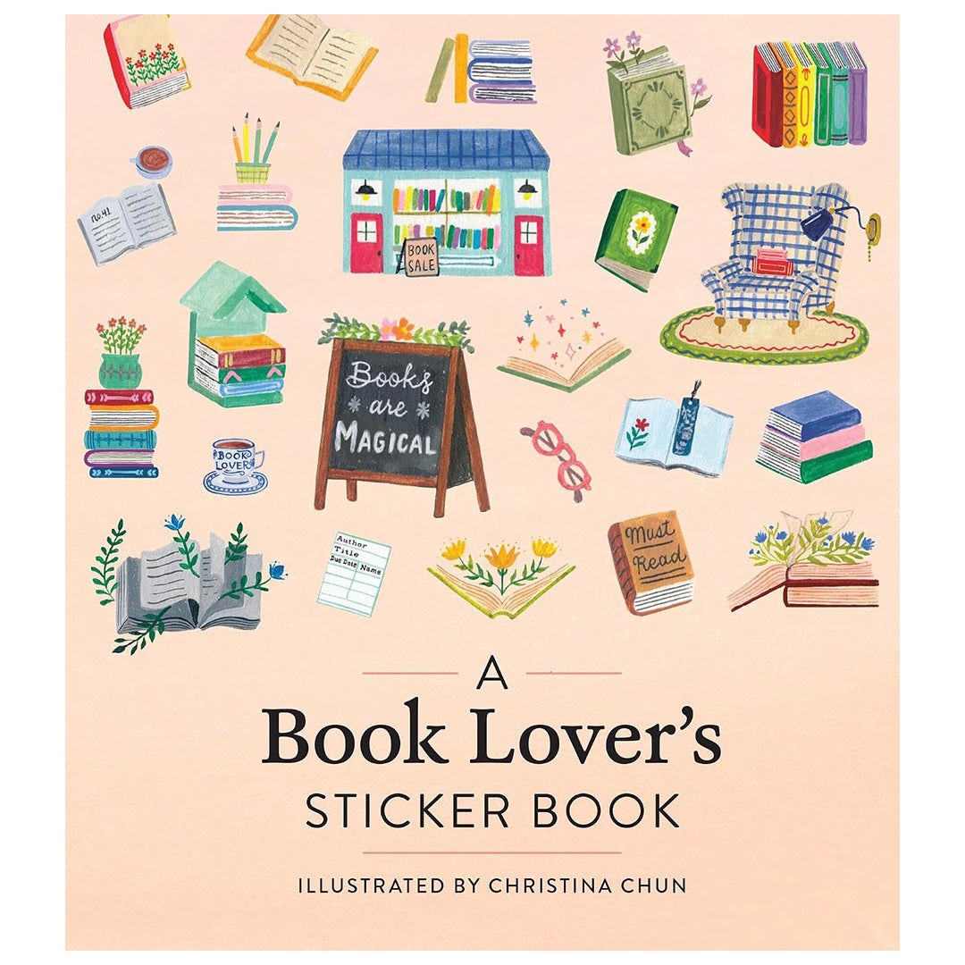 A Book Lover's Sticker Book