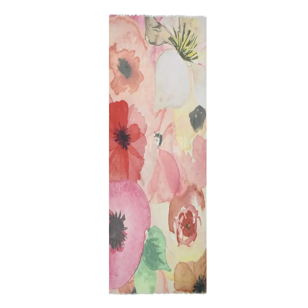 Dupatta Designs Scarf – Shawnie Large Watercolor Floral