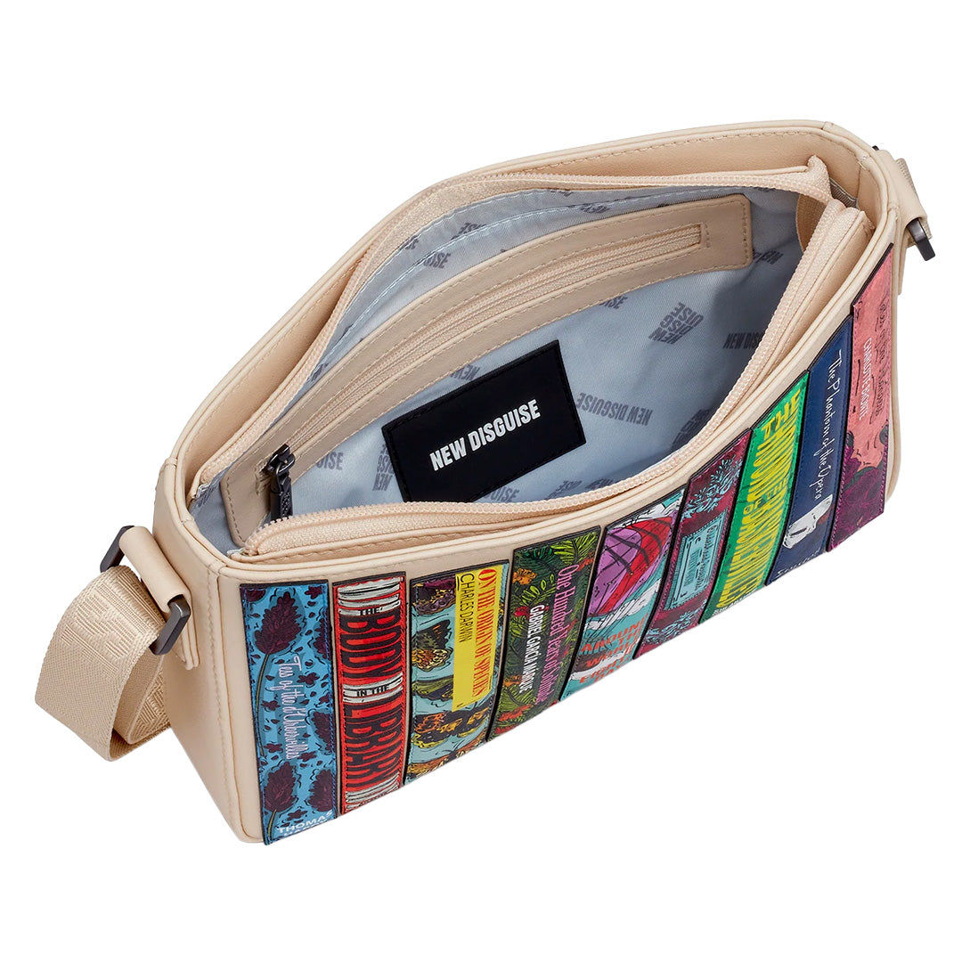 Champagne Classics Book Club Cross Body Bag