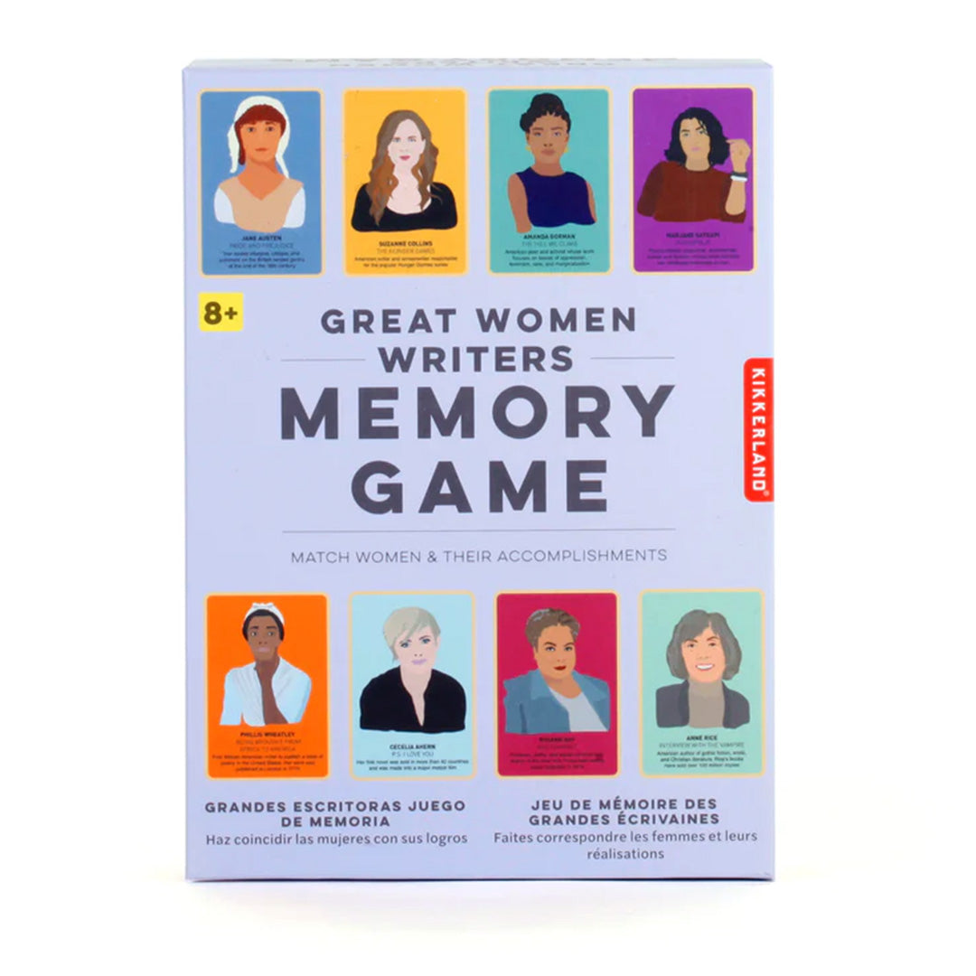 Great Women Writers Memory Game