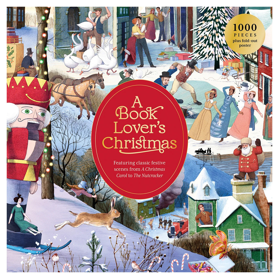 A Book Lover's Christmas Jigsaw Puzzle