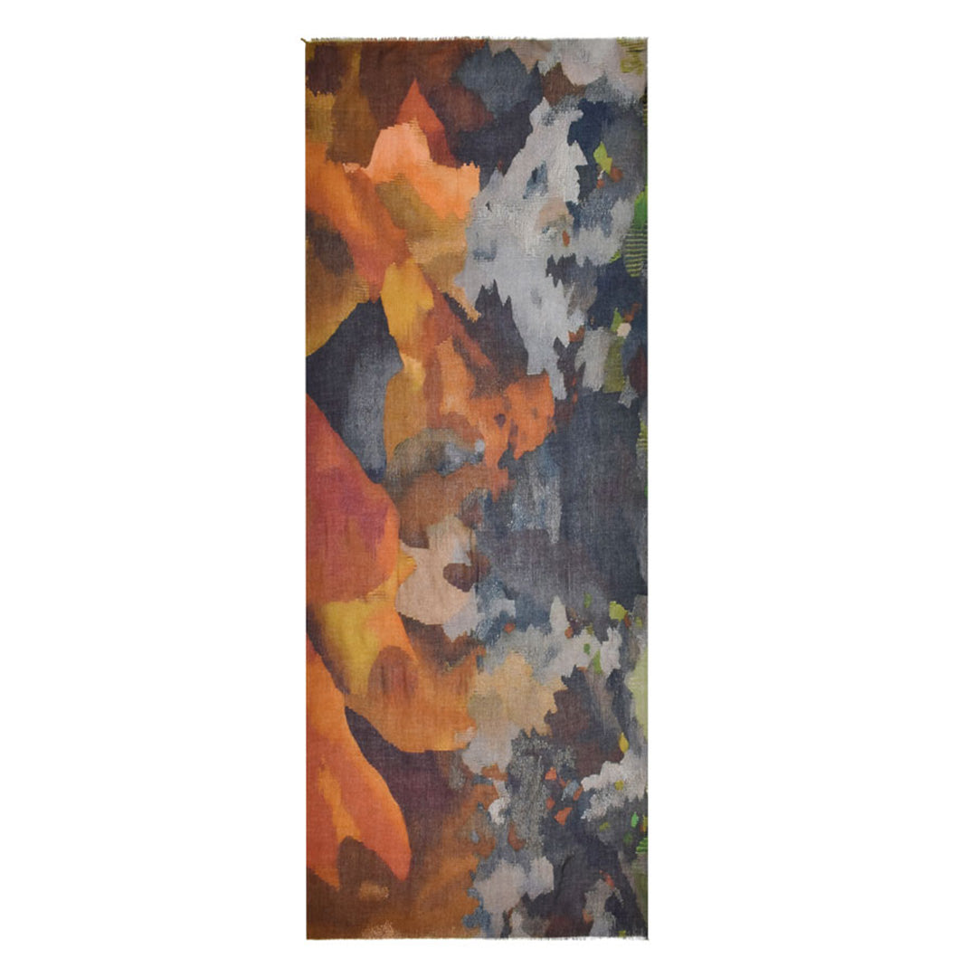 Dupatta Designs Scarf – Keller Abstract Painterly