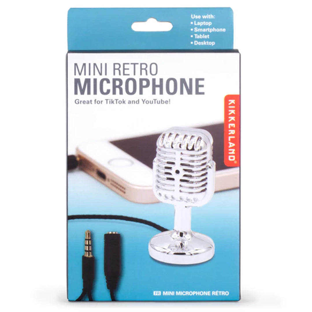 Mini Retro Microphone