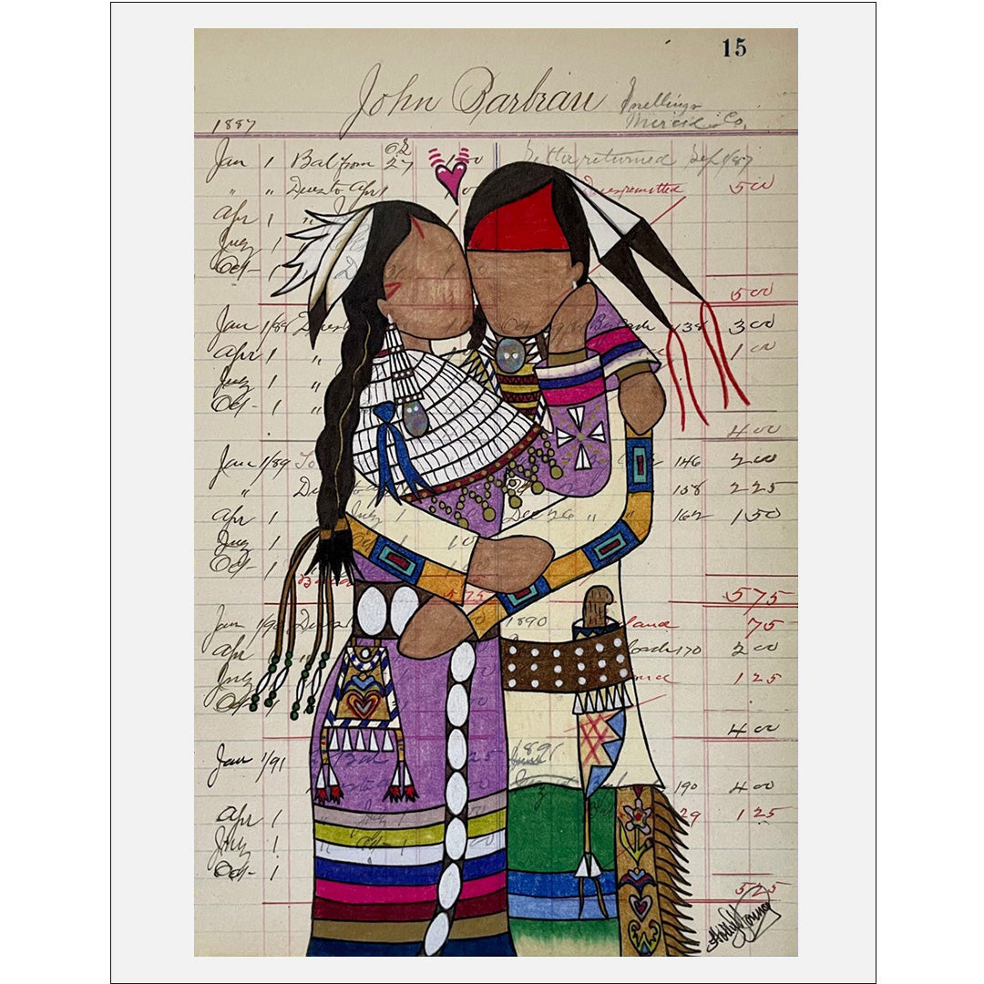 Holly Young Print – Lovey Couple