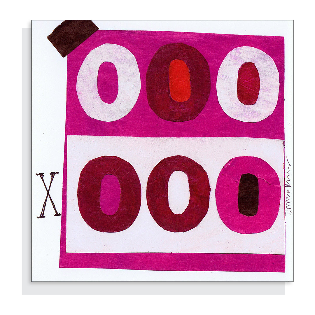 Os Are Hugs & Xs Are Kisses Card