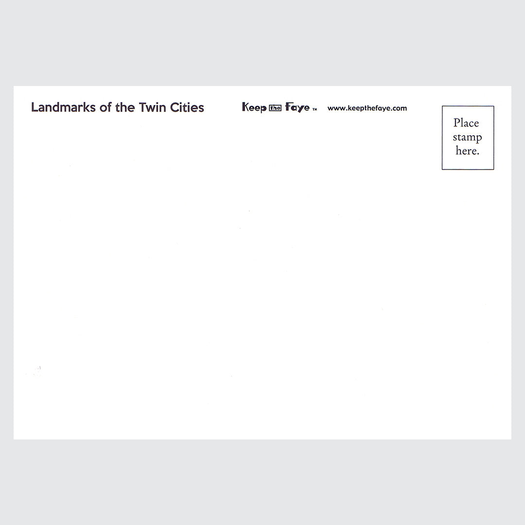 Twin Cities Landmarks Postcard