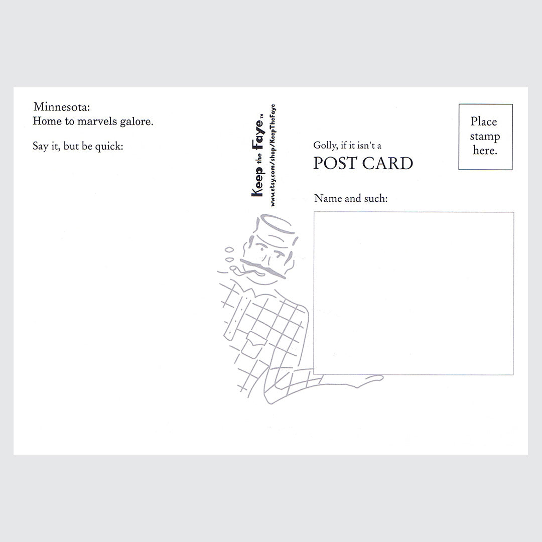 Marvels of Minnesota Postcard