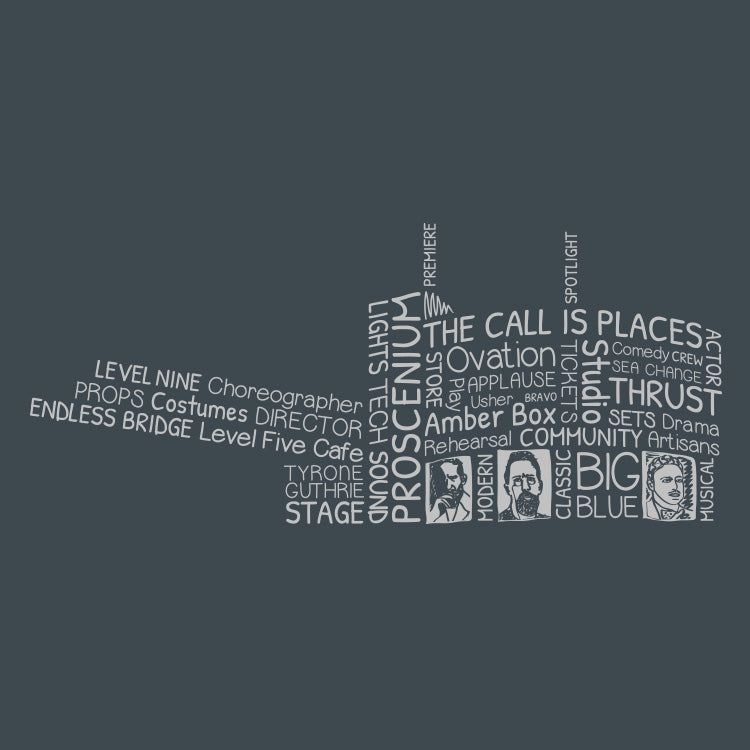 Guthrie Words Onesie Asphalt - Baby