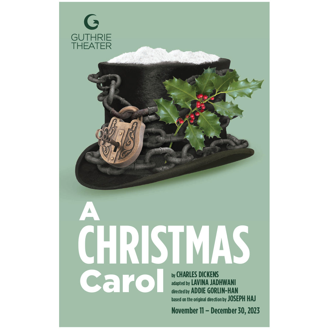 A Christmas Carol Poster 2023 Guthrie Theater Store