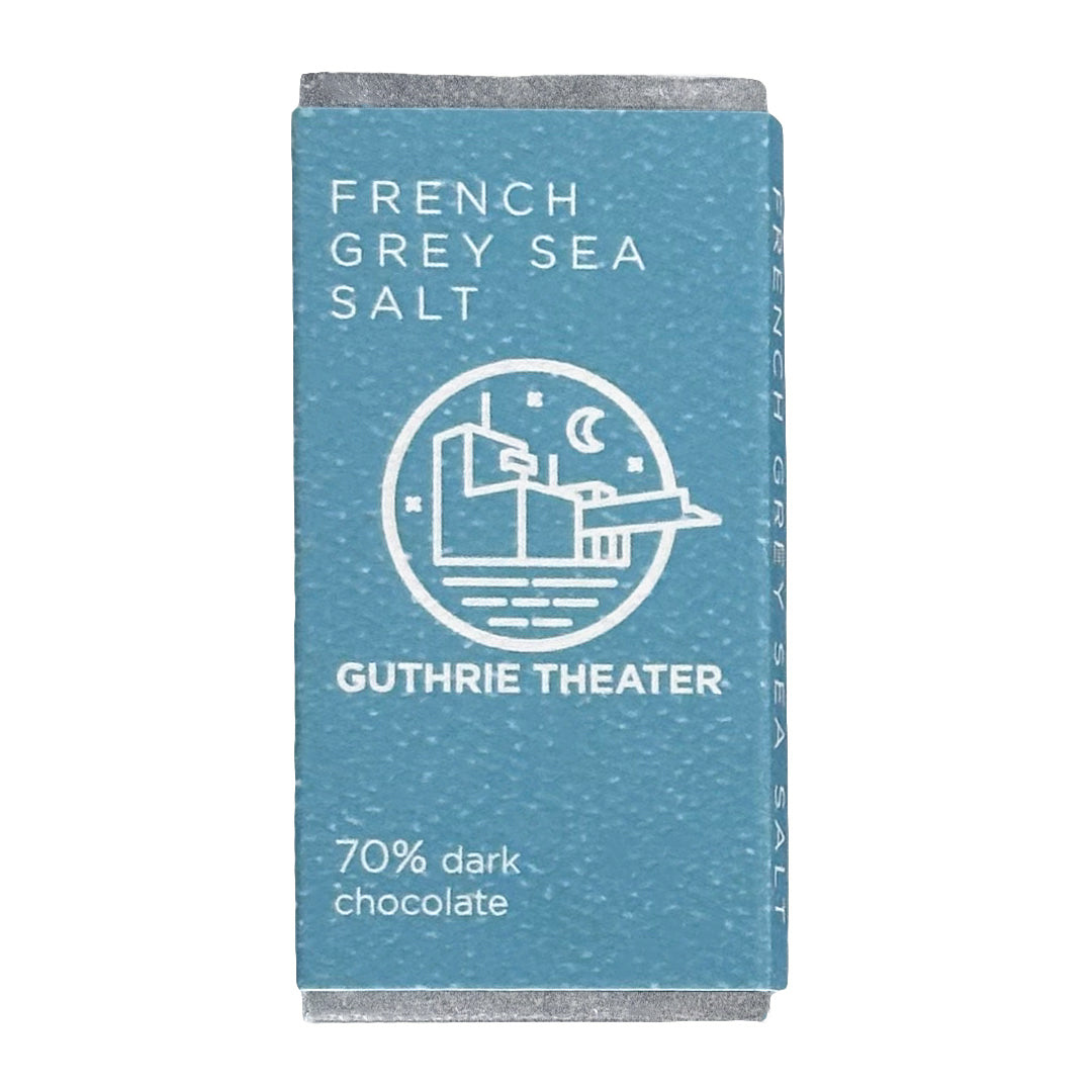 Guthrie Theater Chocolate Bar – French Grey Sea Salt (0.5 oz)