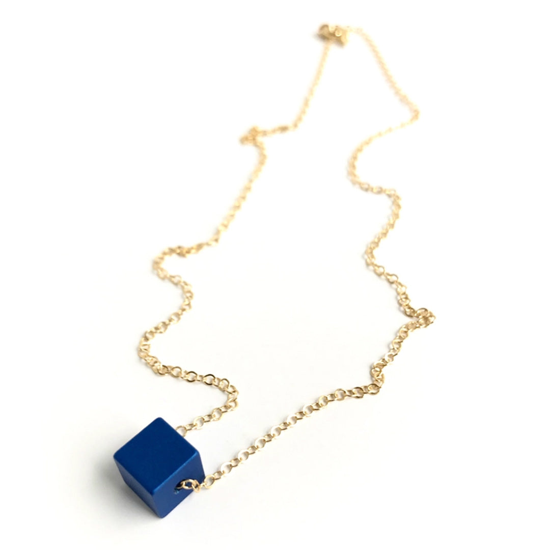 Trecy Bleich Necklace – Mood Box Indigo