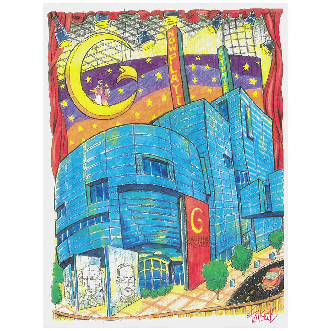 Jason Folkerts Guthrie Theater Print – Guthrie Theater Store