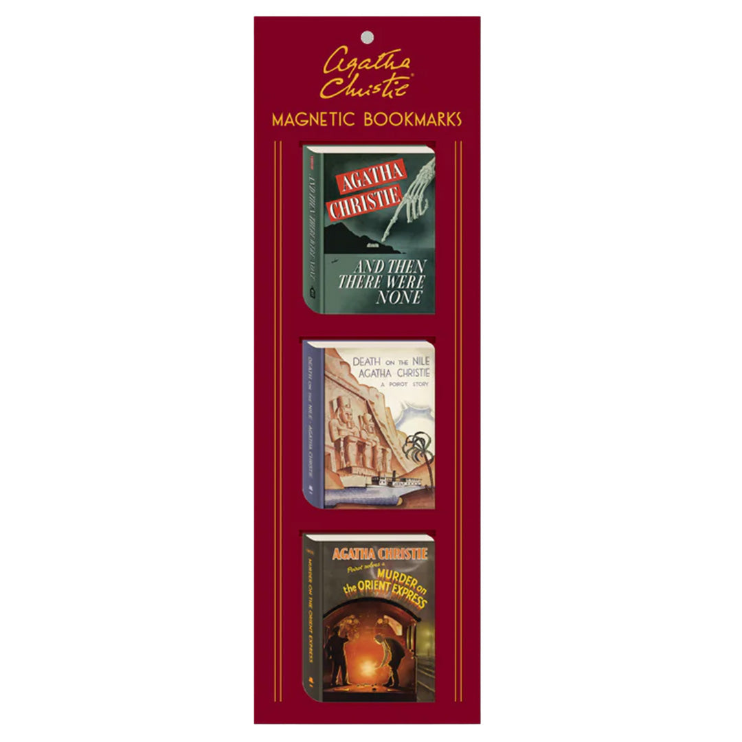 Agatha Christie Magnetic Bookmarks