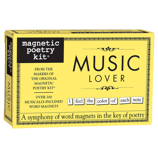 Magnetic Poetry Kit – Music Lover