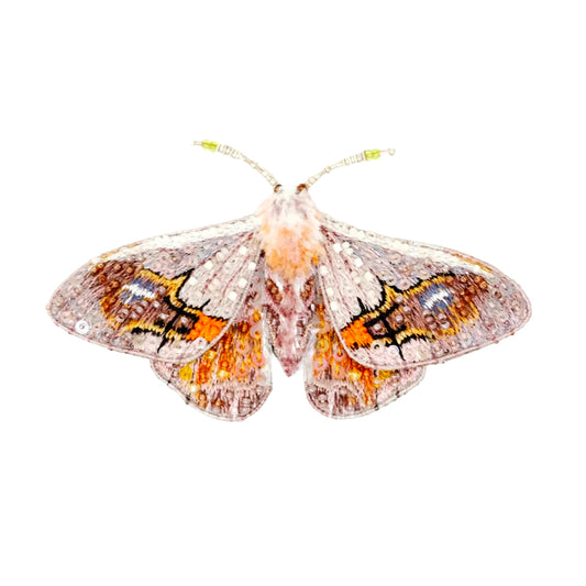 Trovelore Brooch Pin – Drepanid Moth