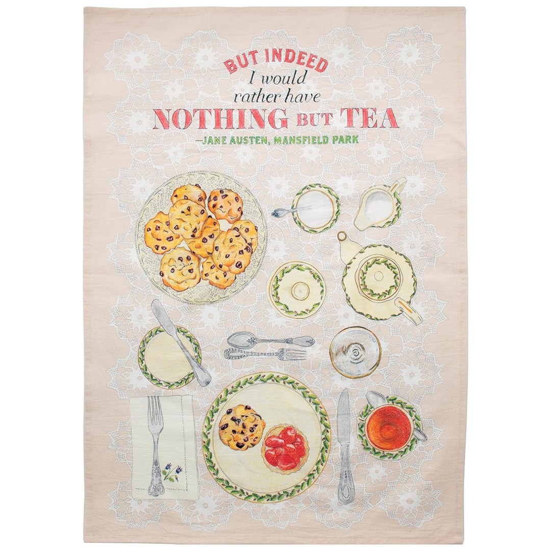 Jane Austen Tea Towel