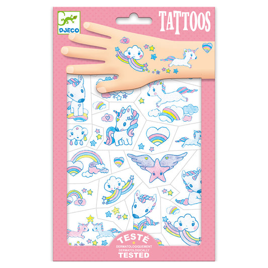 DJECO Temporary Tattoos – Unicorn
