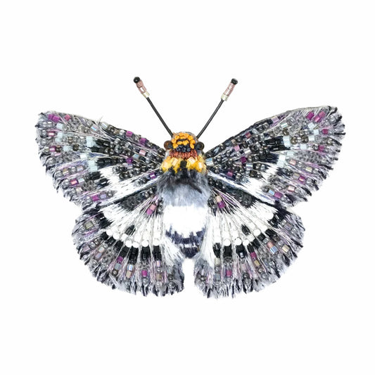 Trovelore Brooch Pin – Yellow Breast Flat Butterfly