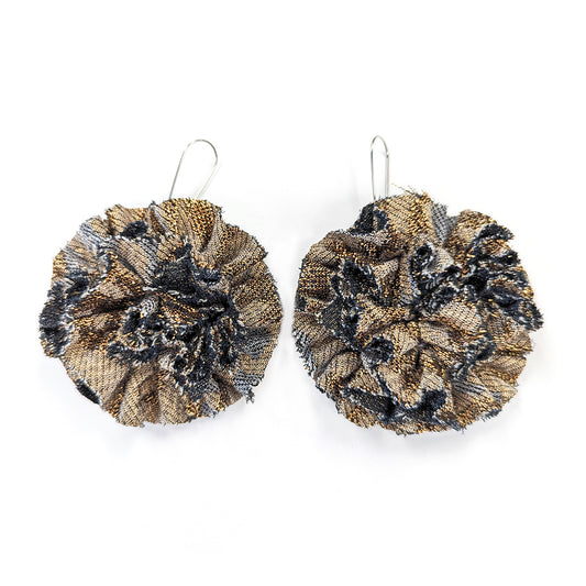 RETHINK Earrings – Flower Ruffle Large