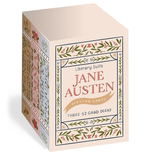 Jane Austen Playing Cards (Set of 3 Decks)