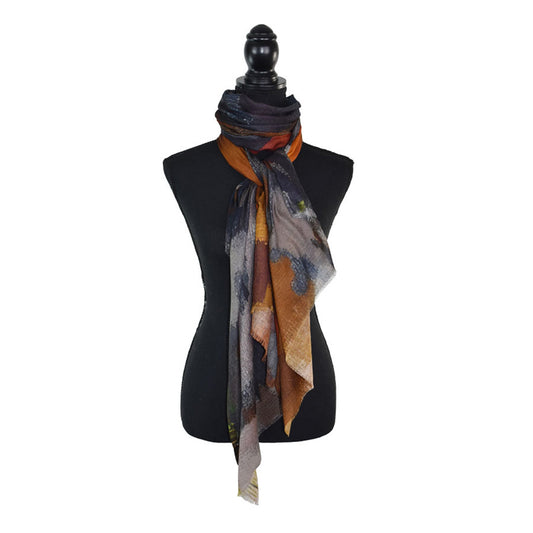 Dupatta Designs Scarf – Keller Abstract Painterly