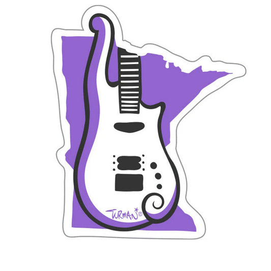 Adam Turman Minnesota Guitar Sticker