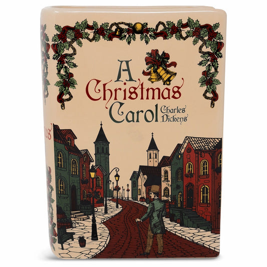 A Christmas Carol Large Book Vase
