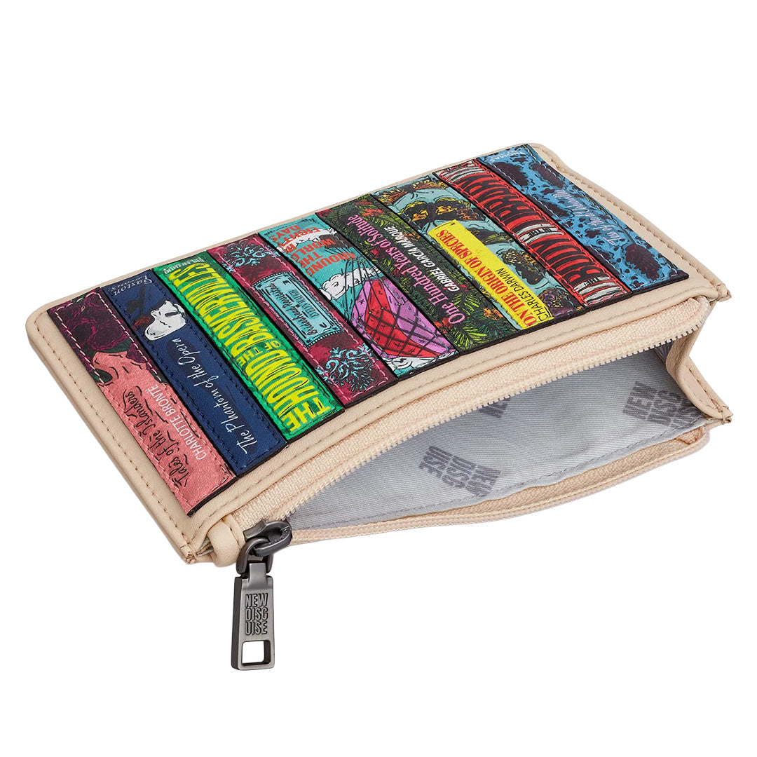 Champagne Classics Book Club Zip Top Purse