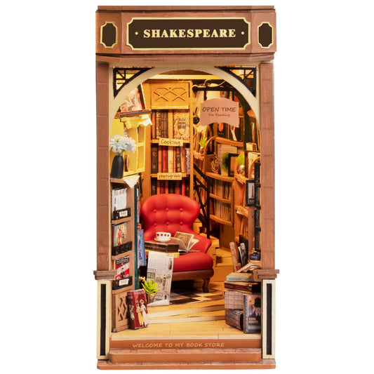 DIY Miniature Book Nook Kit – Bookstore