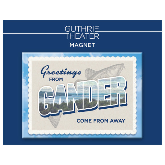 Come From Away Magnet – "Greetings from Gander"