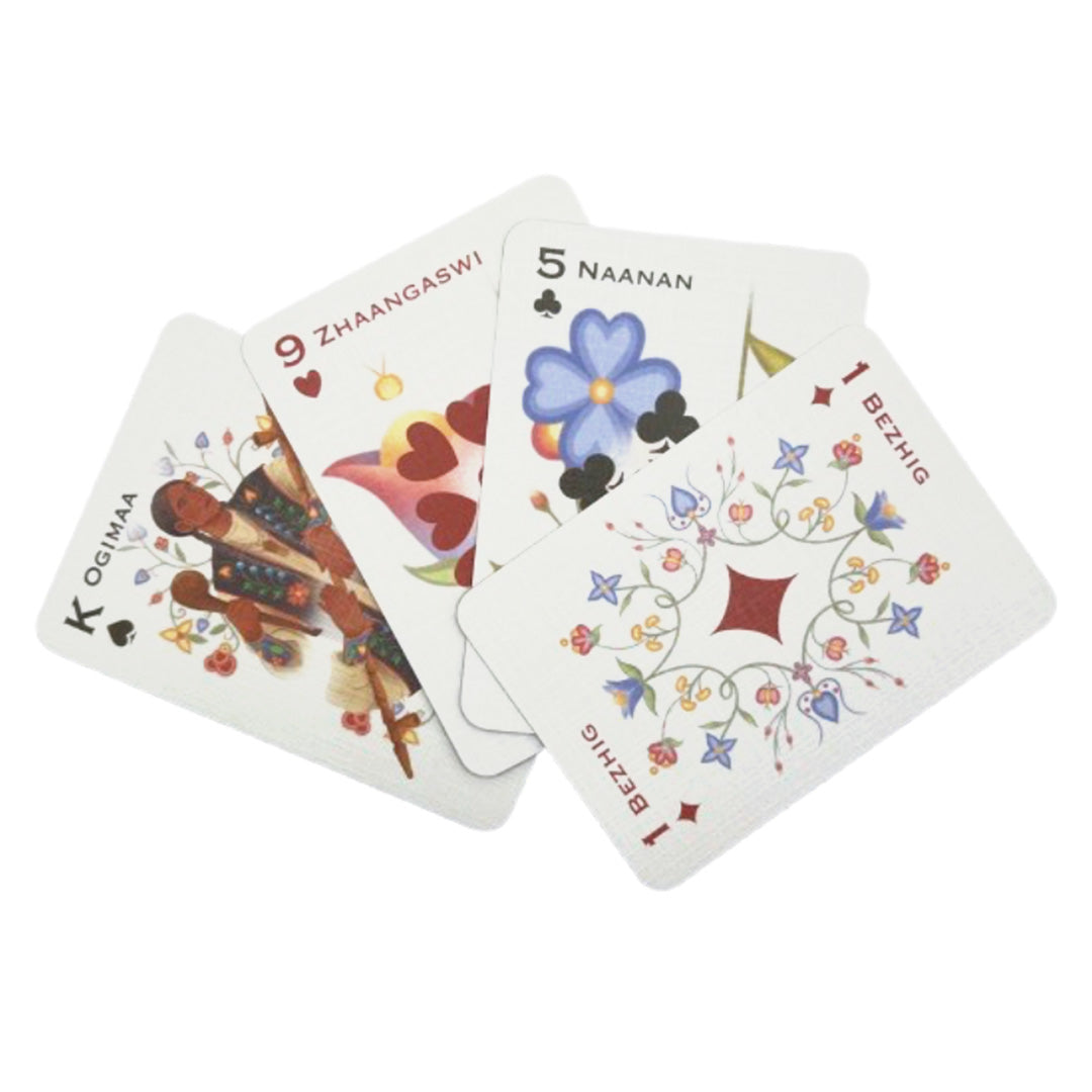 Ojibwe Language Playing Cards