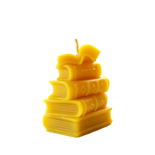 Slow Burn Candle – Stacked Books