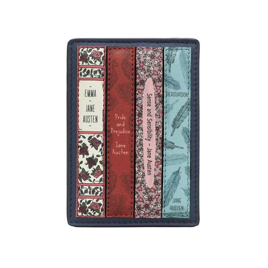 Jane Austen Book Club Card Holder – Navy