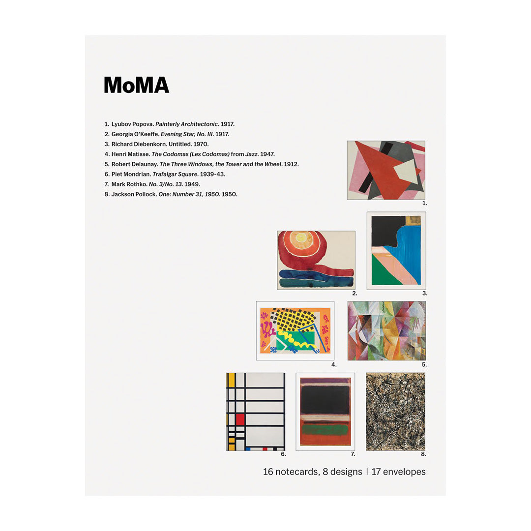 MoMA Notecard Folio Box – Abstraction