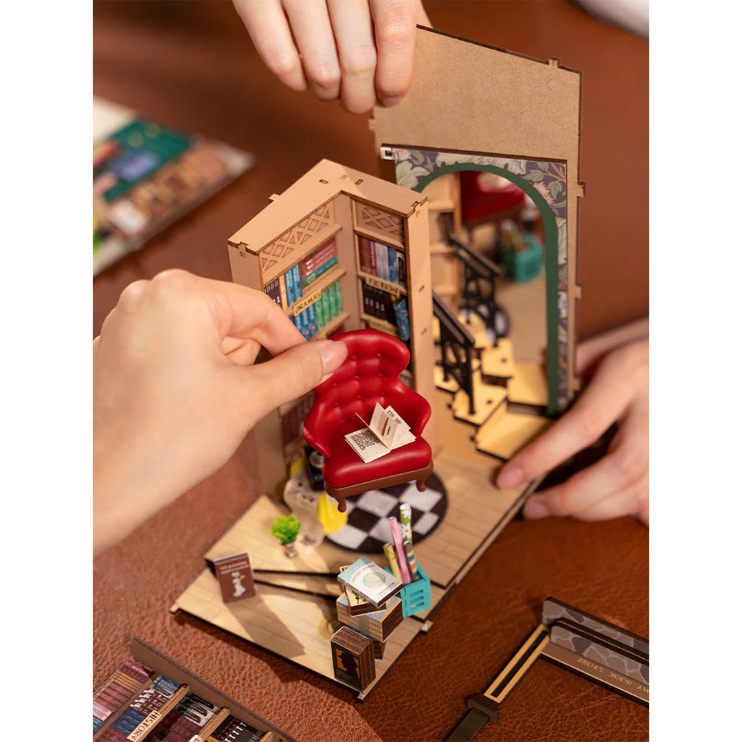 DIY Miniature Book Nook Kit – Bookstore