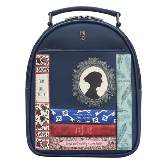 Jane Austen Book Club Backpack – Navy