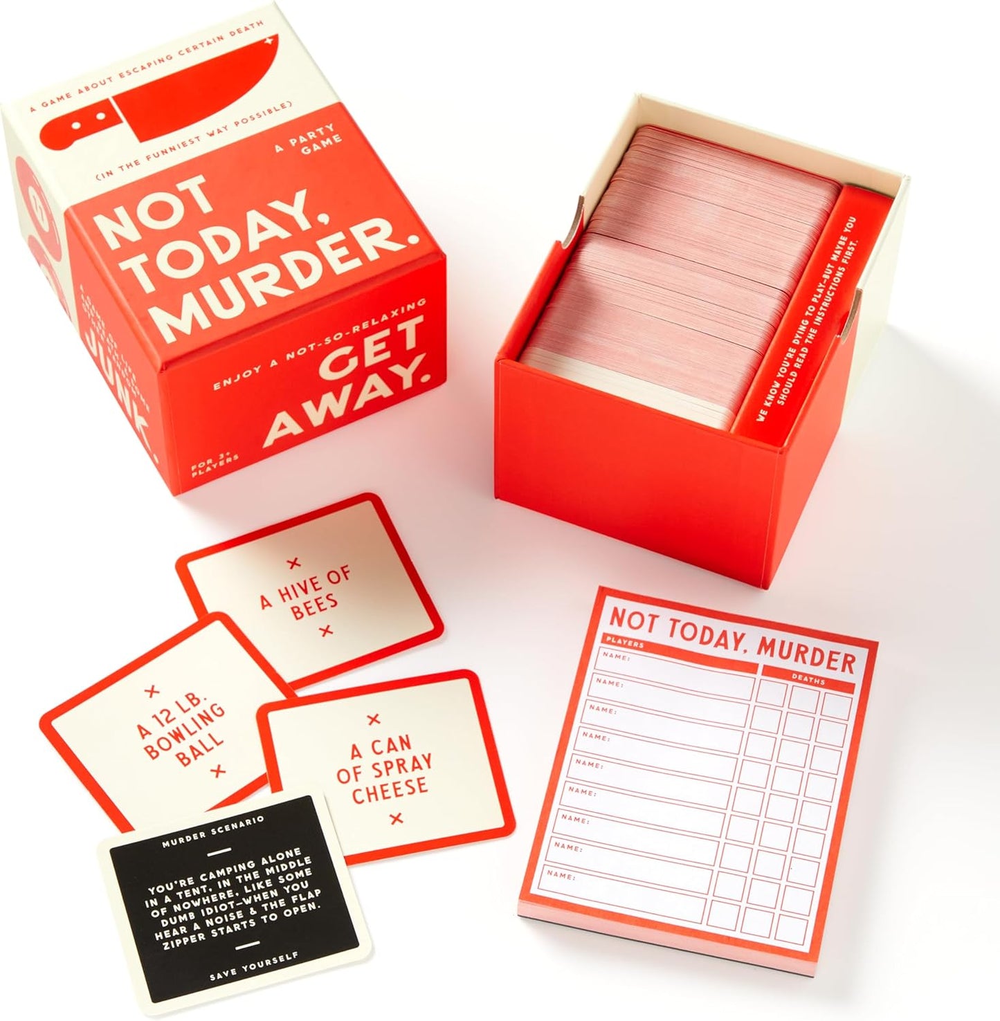 Not Today, Murder. A Party Game