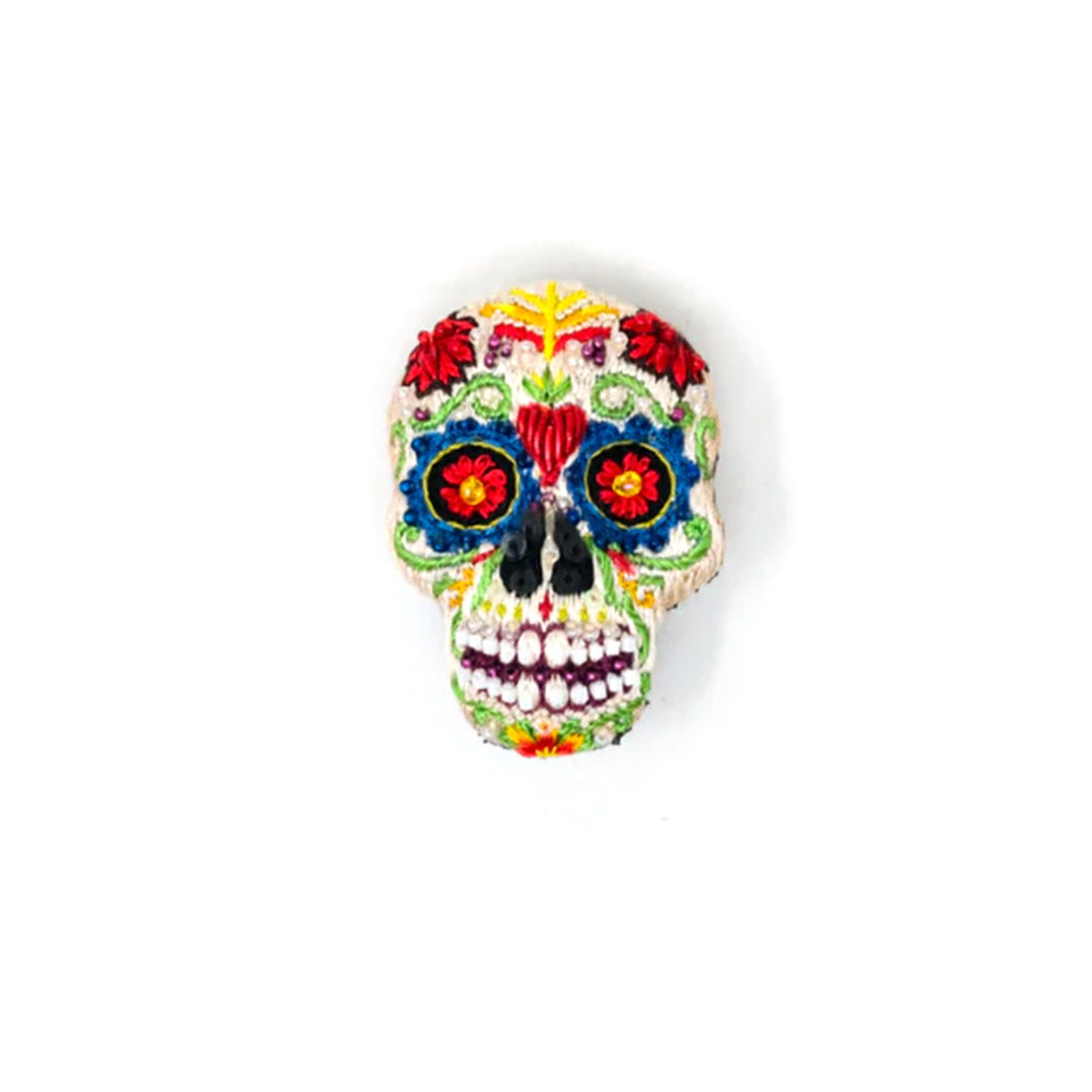 Trovelore Brooch Pin – Sugar Skull