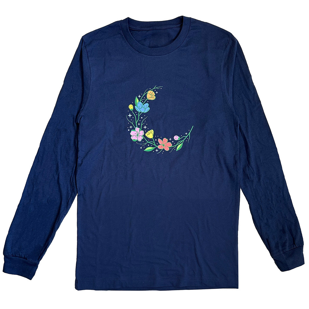 A Midsummer Night's Dream Moon Flower Long Sleeve T-Shirt - Adult