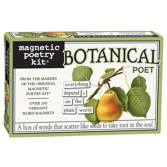 Magnetic Poetry Kit – Botanical Poet