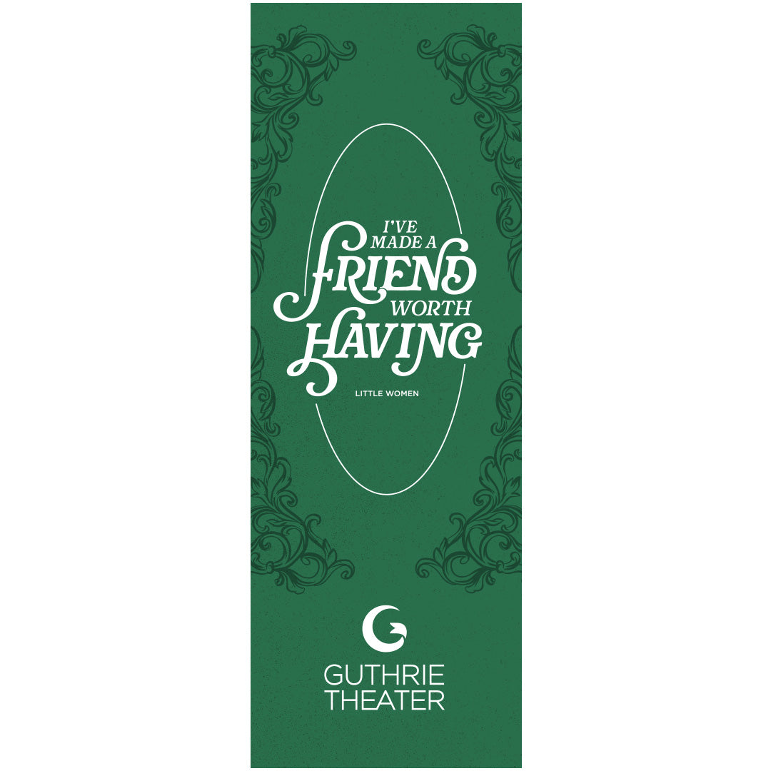 Little Women Bookmark – "I've made a friend worth having"