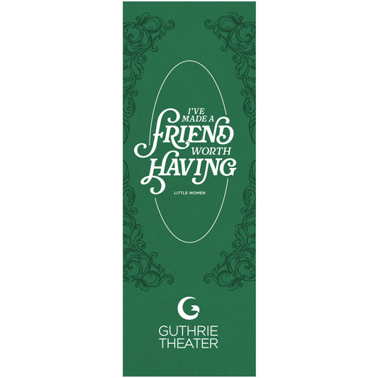 Little Women Bookmark – "I've made a friend worth having"