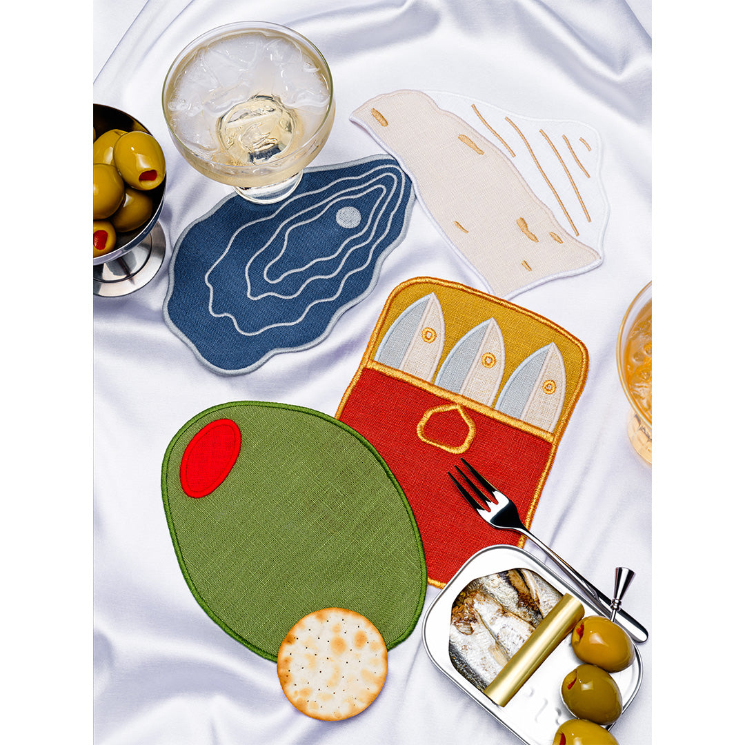 Hors D'oeuvres Cocktail Napkins (Set of 4)