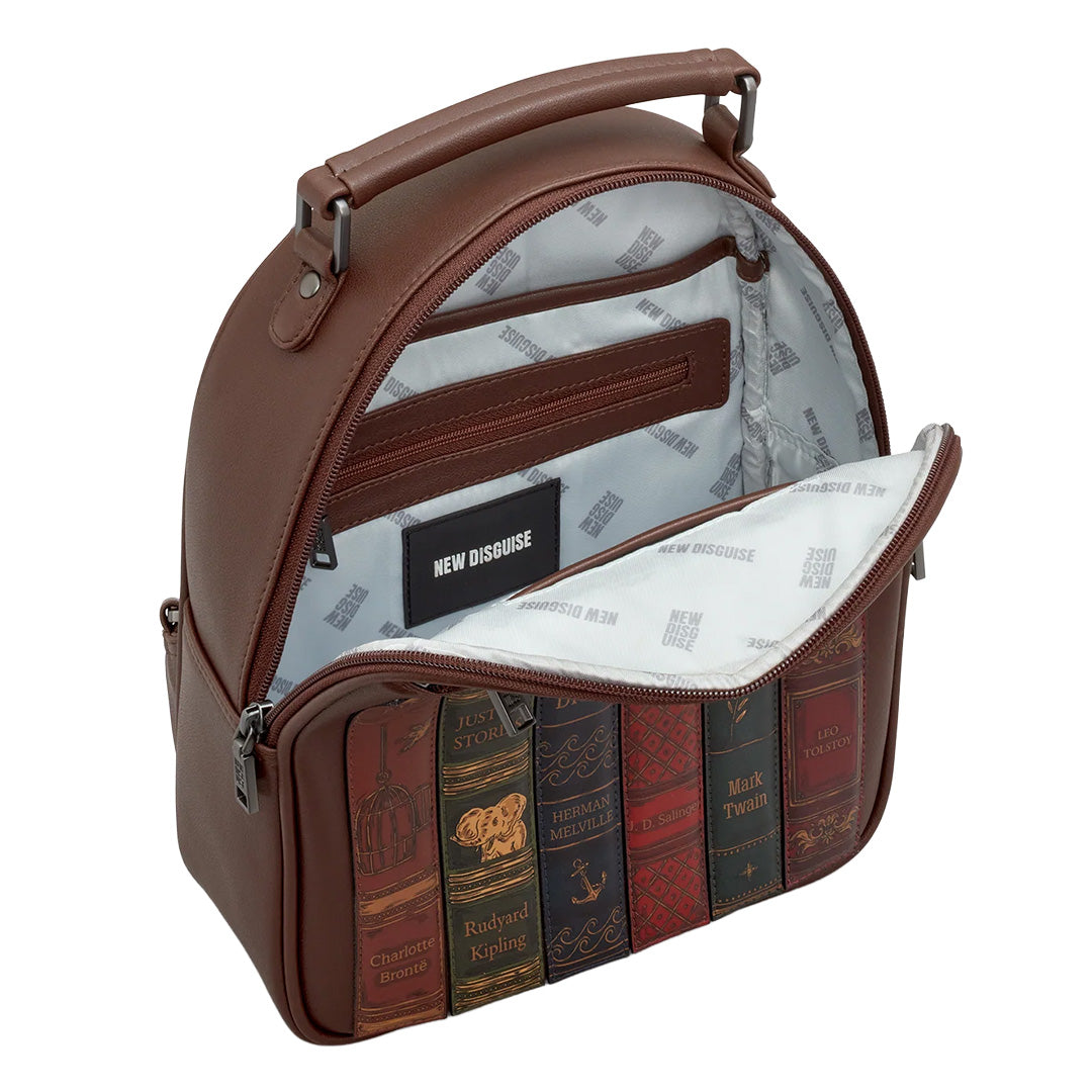 Classic Canon Book Club Backpack – Brown