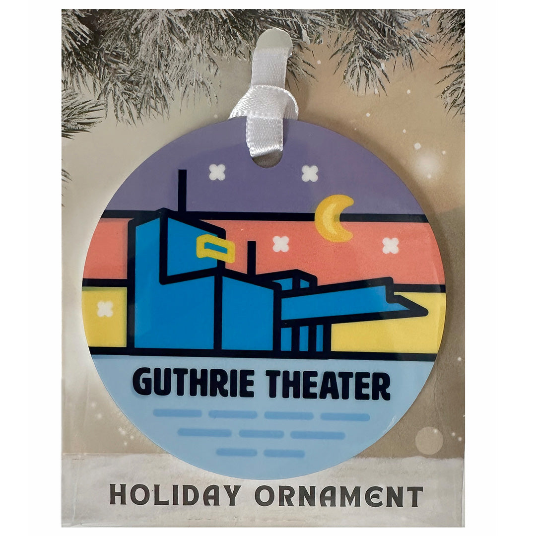 Guthrie Badge Metal Ornament