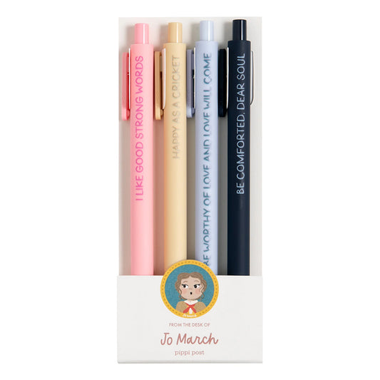 Little Women Jo March Pens (Set of 4)