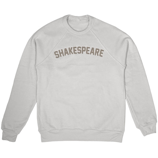 Shakespeare Long Sleeve Sweatshirt Tan – Adult